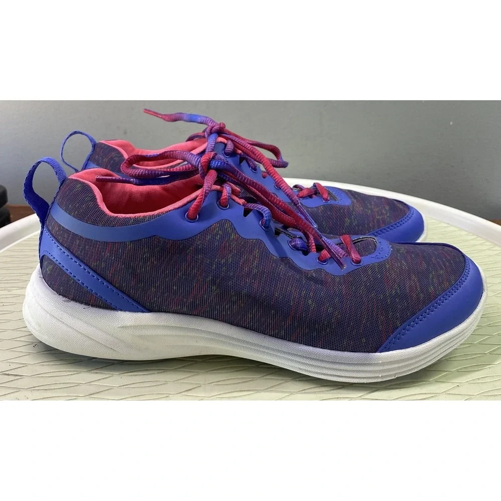 Vionic‎ AGILE FYN Women's Athletic Shoes Cobalt Blue/Pink Walking Sneakers 8